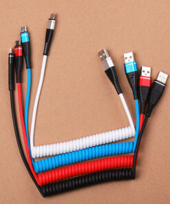 Spring Data Cable Micro USB Android Fast Charging Cable