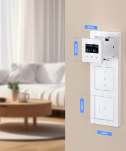 WiFi Graffiti Electric Floor Heating Smart Thermostat