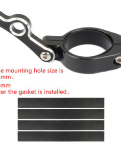 Alternative view of Motorcycle modified headlight bracket