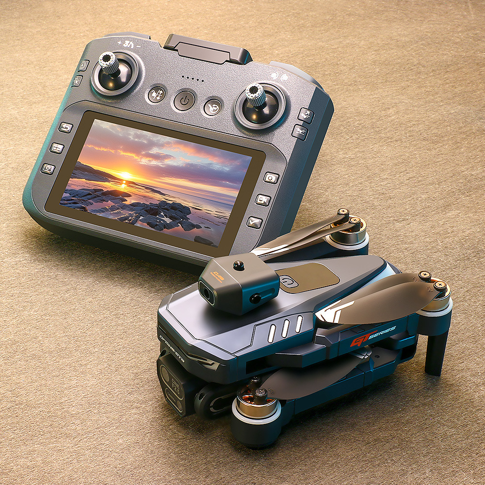 Screen UAV HD Aerial Photography Quadcopter Remote Control Toy Plane - Image 2