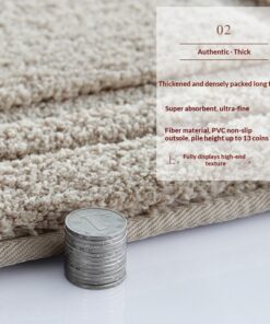 Alternative view of Entrance Toilet And Bathroom Non-slip Thickened Floor Mat