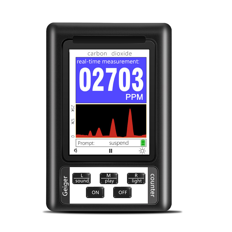Carbon Dioxide Detector CO2 METER Air Quality Tester - Image 3
