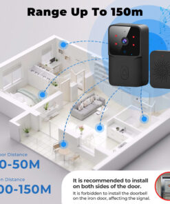 Wireless Video Doorbell For Home Use, WiFi Doorbell Camera With Two-way Voice Intercom Function - Image 6