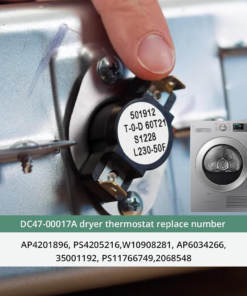 DC47-00017A Dryer High Limit Thermostat Replacement for Samsung Whirlpool - Image 5