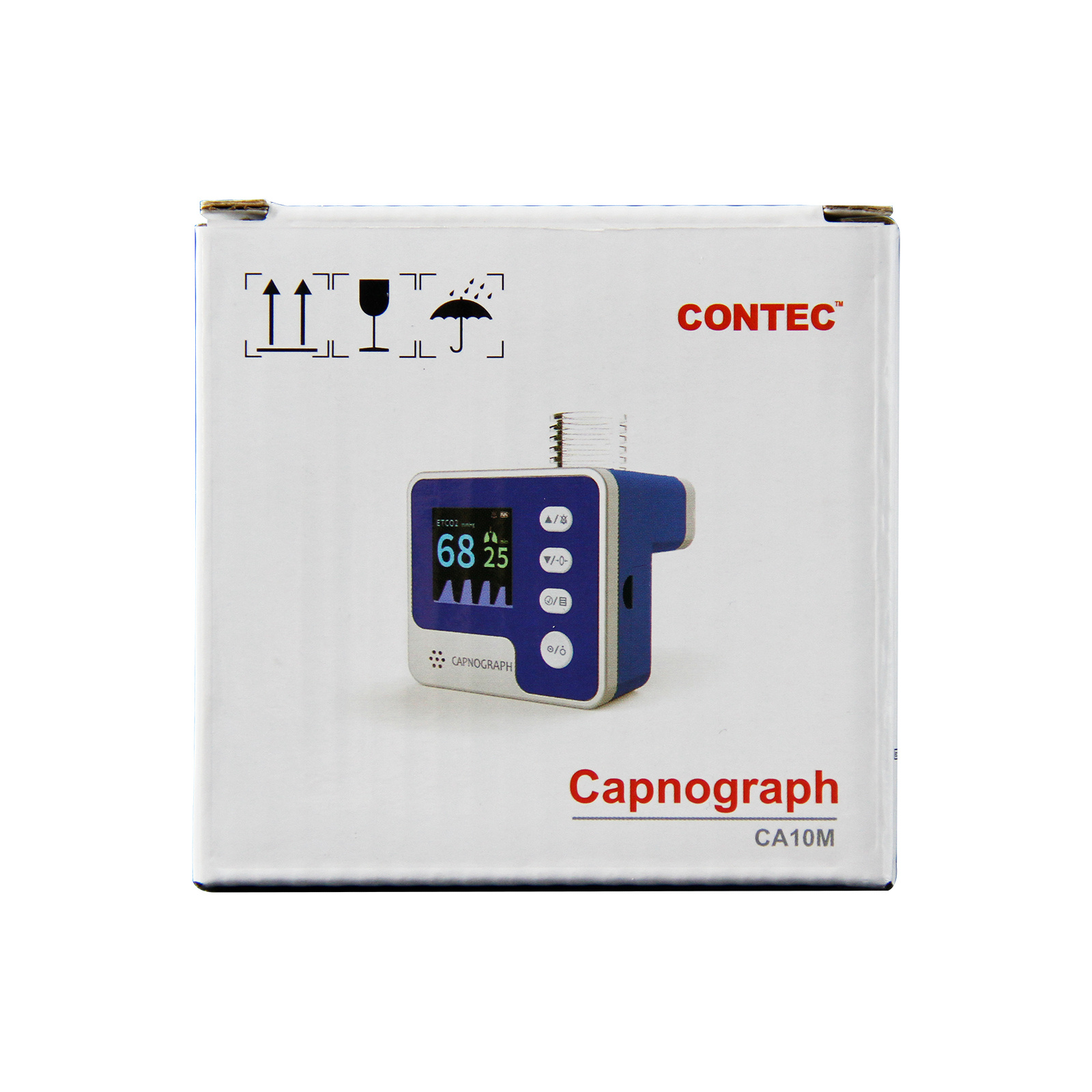 Veterinary Mainstream CO2 Capnograph Vet Respiration End-tidal ETCO2 Monitor CA10M - Image 6