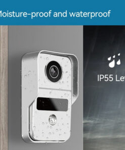 Video Intercom Doorbell 1v2 Real-time Monitoring Wireless Network Intelligent Intercom System Doorbell