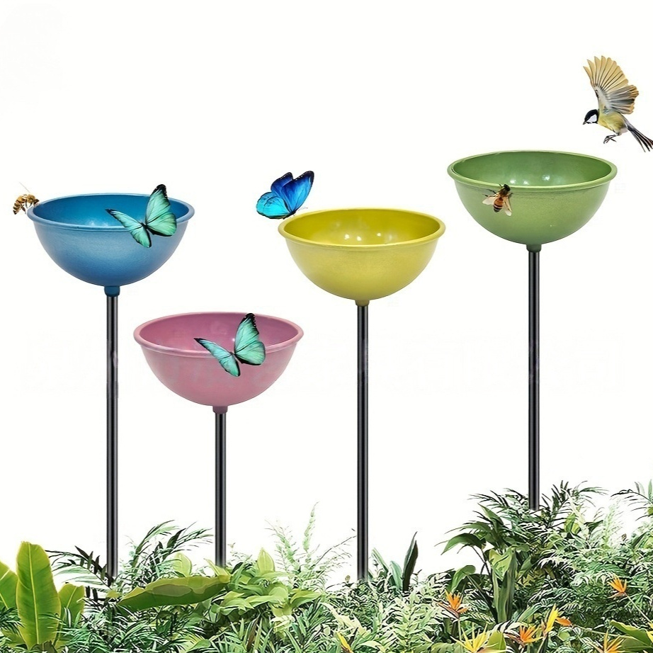 Rainwater Collector Ground Stake Metal Decoration For Gardens And Courtyards - Image 6