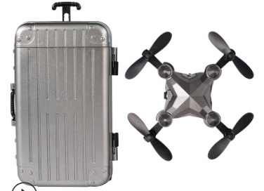 Suitcase Mini Drone Folding Aerial Photo Remote Control Plane - Image 5