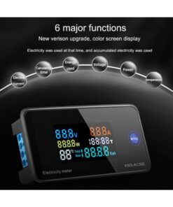 AC Voltage Power Meter Frequency Meter Detector
