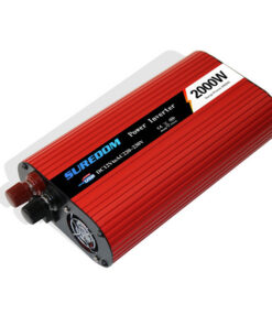 Alternative view of Car Inverter Solar Power Adapter With Dual USB 12V To 220V