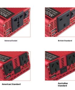 Alternative view of 1500W Quasi-sine-wave Inverter Dual USB Power Supply Car Converter