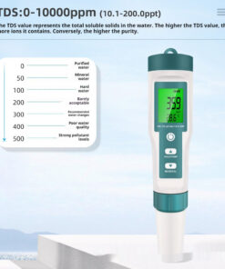 7-in-1 Water Quality Test PenSGORP Water Quality Detector TDS Water-testing Pen - Image 3