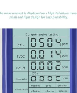 Alternative view of Formaldehyde TVOC Sir Quality Detector PM2.5
