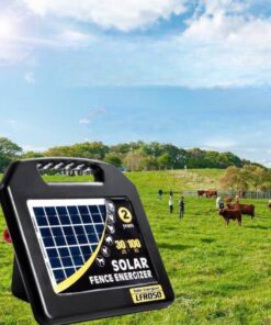 Portable Solar Energy Fence Controller For Easy Livestock Farms