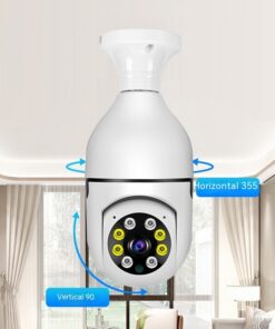 Bulb Camera Wireless Wifi Monitoring