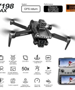 Alternative view of Cross-border New Product V198MAX Brushless GPS Return-to-Home Drone