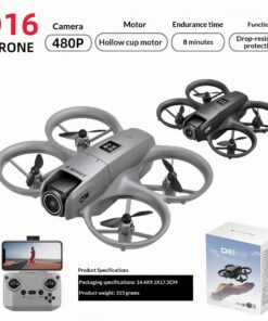 Alternative view of D16 Mini Drone Aerial Photography Dual-Camera Obstacle-Avoidance Racing Drone