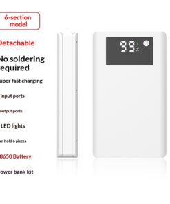 Alternative view of 18650 Weld-Free Battery Holder Kit Lithium Battery Case