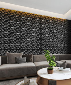 3D Wall Panels, Diamond Textured PVC Accent Wall Panels - Image 7