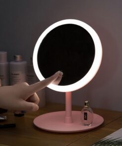 Rechargeable LED Lighting Mirror Desktop Beauty