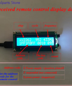 315MHZ/433MHZ Remote Control Analyzer