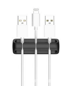 Alternative view of Silicone Winder Desktop Power Line Wire Storage Cable Clamp Data Cable Retainer Self Adhesive Cable Clamp
