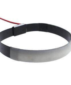 Alternative view of Motorcycle front shock LED ring turn signal