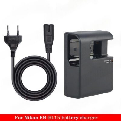 MH25 Battery Charger For DSLR Digital Cameras With Power Cable