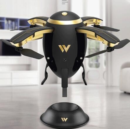 Wireless Transformable Egg Drone G-Sensor Folding RC Quadcopter W5 Aircaft - Image 4