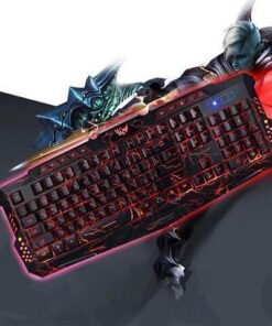 Alternative view of Luminescent keyboard