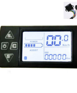 Bicycle Lithium Battery LCD Meter