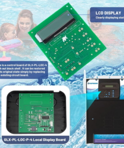 GLX-PL-LOC-P-4 Local Display Control Board Replacement for Hayward PL-P-4 Goldline Pro Logic Automation and Chlorination, for Aquaplus Automation Systems AQL-P-4-CUL - Image 4