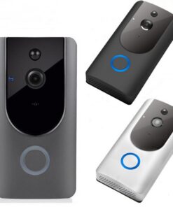 Smart WiFi Video Doorbell Camera Visual Intercom With Chime Night Vision IP Door Bell Wireless Security Camera