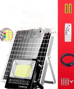 Super Bright Lighting Light Outdoor Street Lamp Volt Panel Solar Lamp - Image 4