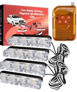 Wireless Remote Control Four-in-one 16LED Car Light Strobe Light Warning Light Modified General - Image 5