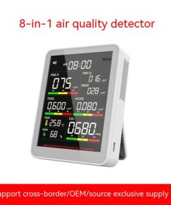 Alternative view of Portable Air Quality Detector Formaldehyde Carbon Dioxide Detection Indoor Temperature Detection