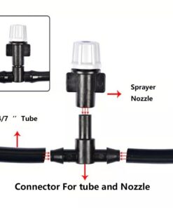 Alternative view of Garden Irrigation Hose Water Mist Greening System Package