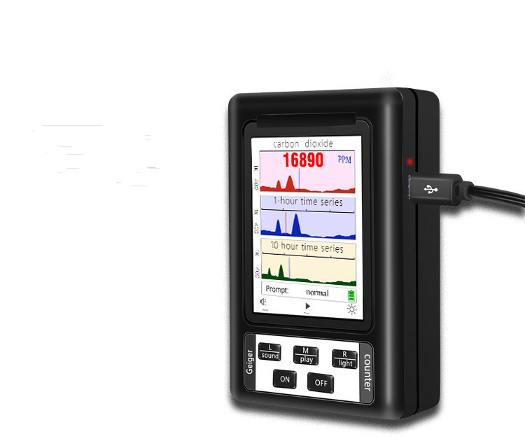 Carbon Dioxide Detector CO2 METER Air Quality Tester - Image 2