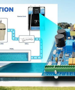 Alternative view of Glx-Pcb-Main Main PCB Replacement for Hayward Goldline Aqualogic