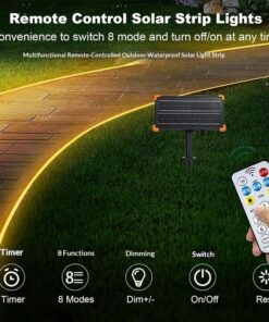 Alternative view of Waterproof Remote-Controlled Energy-Saving Solar Garden Light