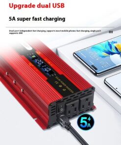 Vehicle-mounted Inverter 12v24v To 110V Solar Energy 4000W - Image 5