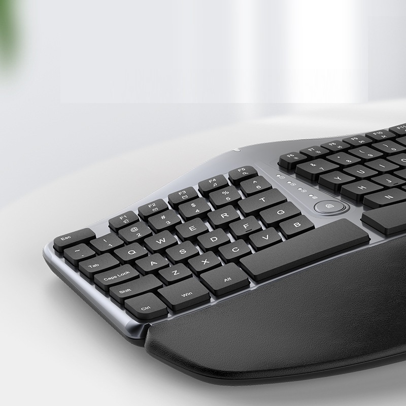 GM901 Ergonomic Keyboard Bluetooth 2.4 Wireless Silent - Image 5