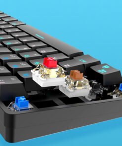 Wireless Bluetooth Keyboard Colorful PBT Keycaps Mechanical Keyboard - Image 4