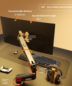 Alternative view of Monitor Bracket Computer Mechanical Arm Portable