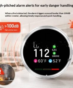 Alternative view of Carbon Monoxide Detector For Home And Camping Smart Air Quality Alarm