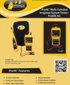 Alternative view of Armada Pro48 Multi-Function Irrigation System Tester