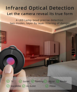 Camera Detector Long Standy Infrared Optical Detection 5M Detection Distance Easy Remote Inspection Camera Nowhere To Hide