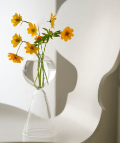 Creative Flowerpot Of Glass Copperus Hydroponic Bottle