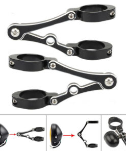 Motorcycle modified headlight bracket