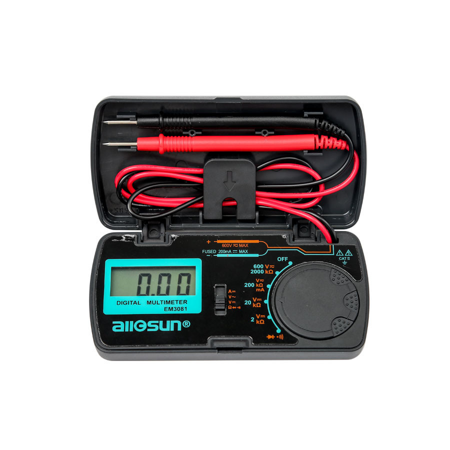 Mini Pocket Digital Multimeter Tester Manual Range - Image 5